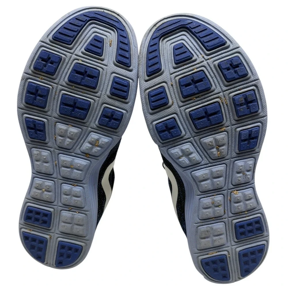 Nike Women's LunarTempo 2 Athletic Sneaker Shoes Black Blue 818098‎ 401 Size 8.5